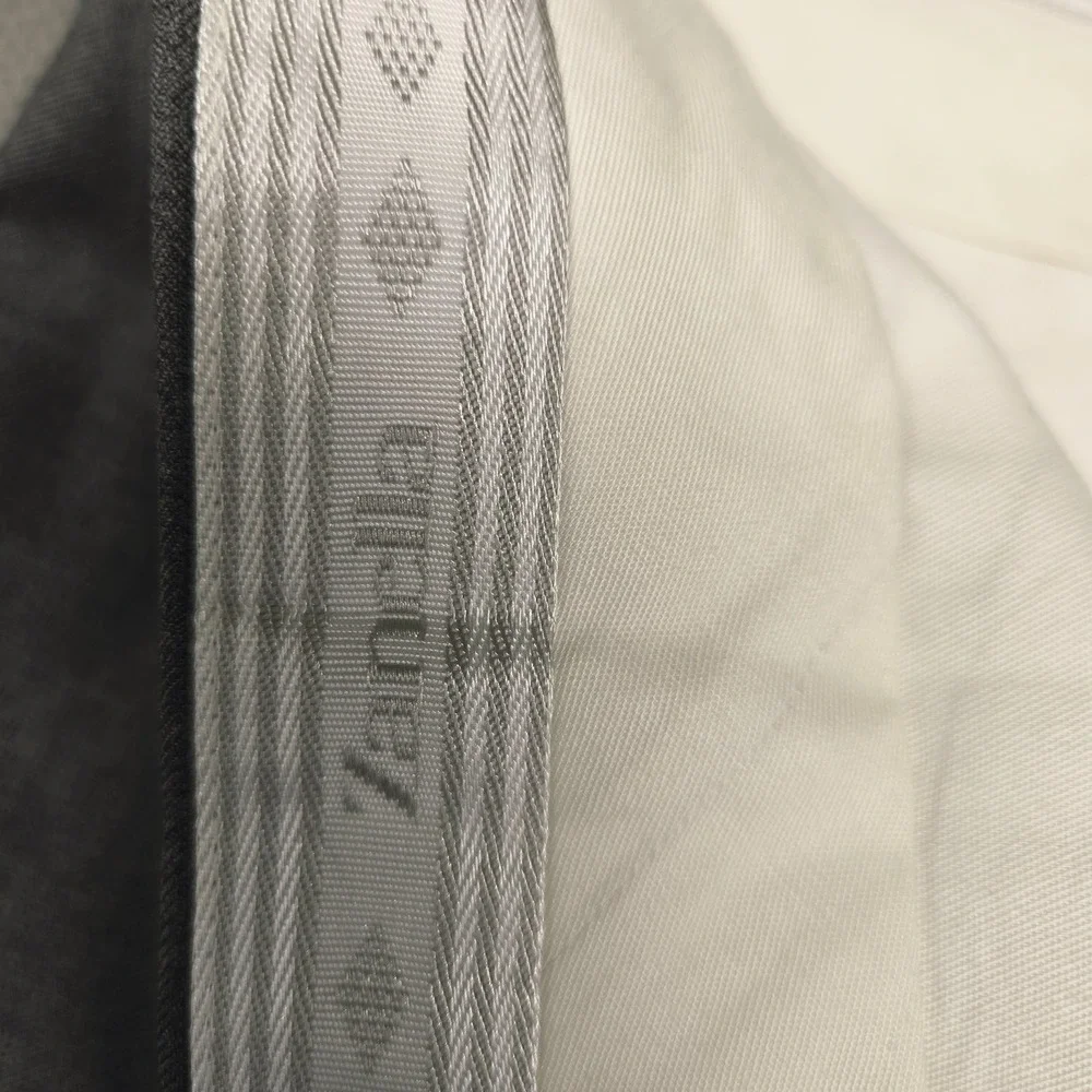 Zanella‎ Suit Pants Mens 36 Gray Bennett Acetate Cupro Tapered Made Italy